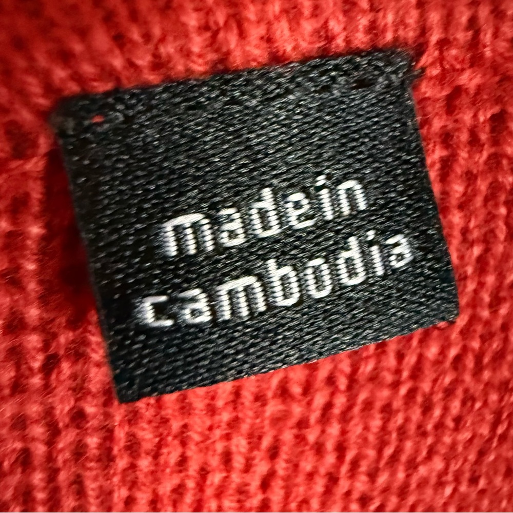CAbi 4479 Red Coronation Blazer Knit Double Breasted Heart of CAbi Women’s M - Picture 9 of 11